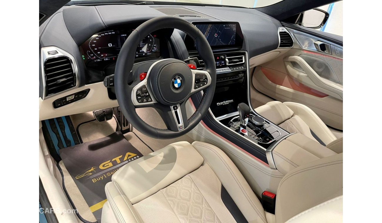 بي أم دبليو M8 2021 BMW M8 Gran Coupe First Edition ( 1 OF 400 ), 2025 BMW Warranty-Service Contract, GCC