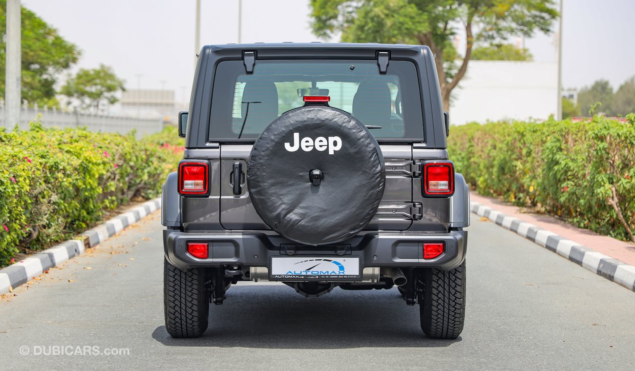 Jeep Wrangler Unlimited Sport Plus V6 3.6L , GCC , 2021 , 0Km , W/3 Yrs or 60K Km WNTY @Official Dealer