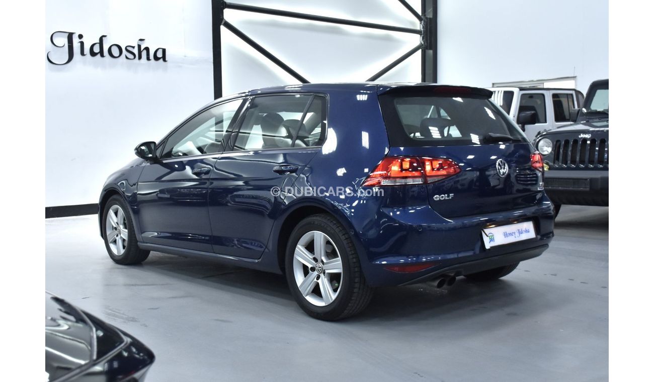 Volkswagen Golf EXCELLENT DEAL for our Volkswagen Golf TSi ( 2016 Model ) in Blue Color GCC Specs