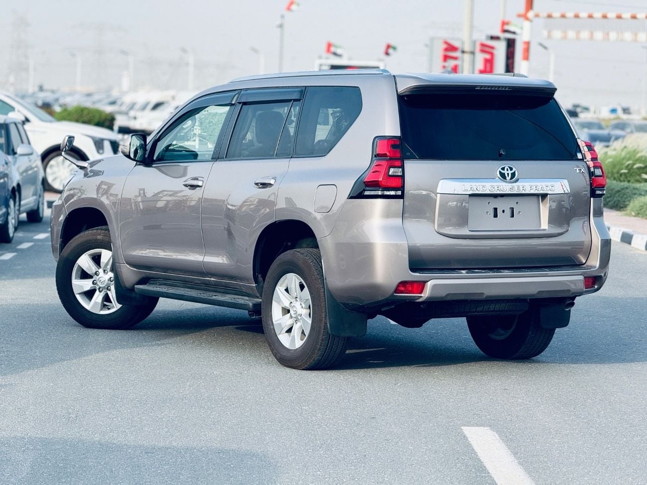 تويوتا برادو Toyota Prado RHD Diesel year 2019 automatic brown colour