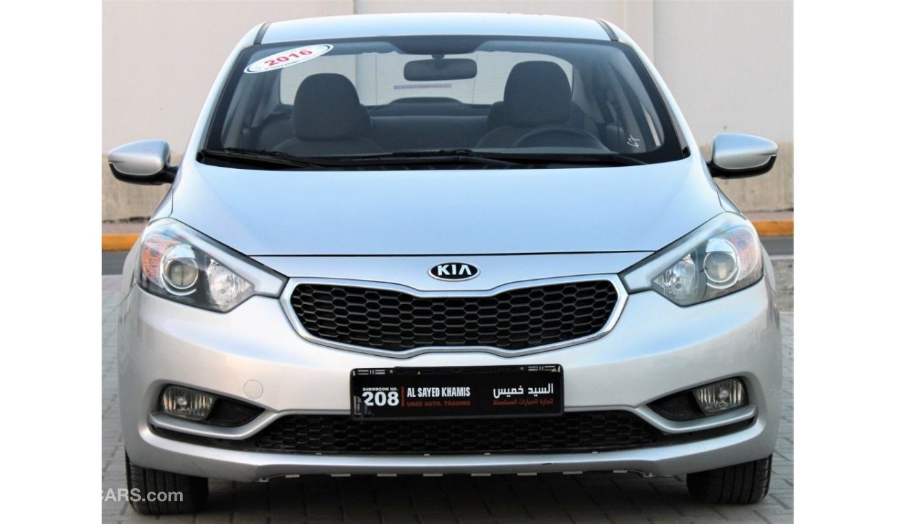 Kia Cerato Kia Cerato 2016 GCC in excellent condition without accidents, very clean from inside and outside