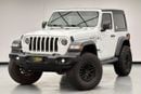 Jeep Wrangler Sport 3.6L A/T (5 Seater) 2023 Jeep Wrangler Sport, 1 Year Warranty Unlimited Km, Jeep Full Service