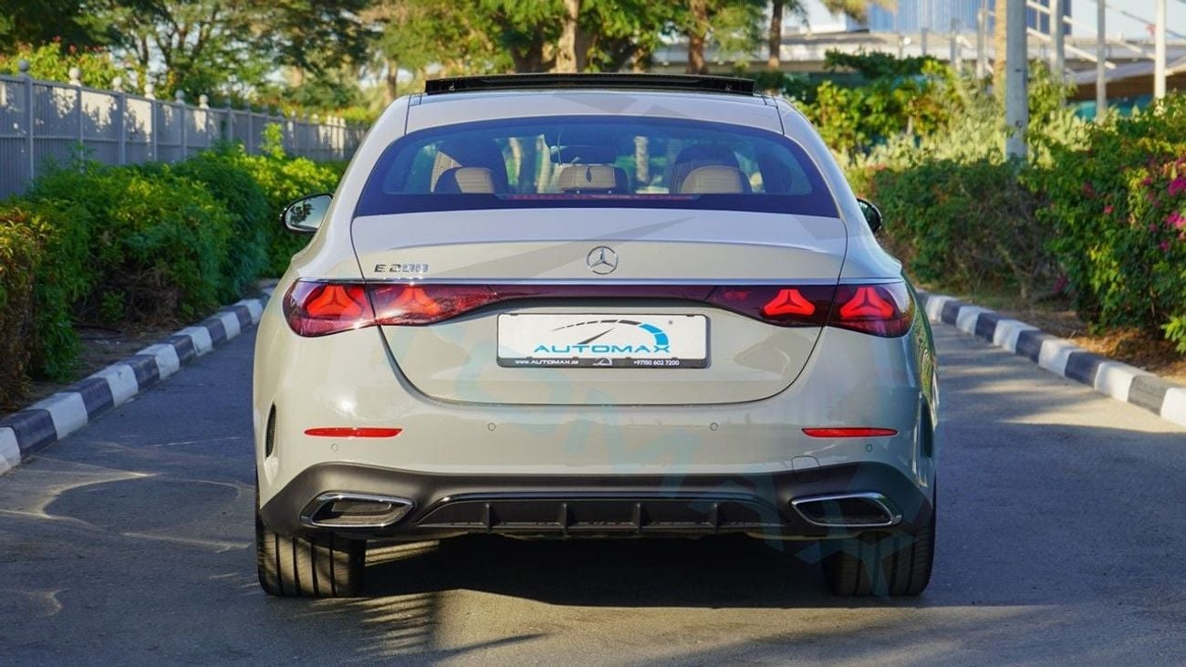 مرسيدس بنز E200 AMG EQ Boost 2.0L RWD 2026 0KM With 5 Years Or 200,000 Km Warranty