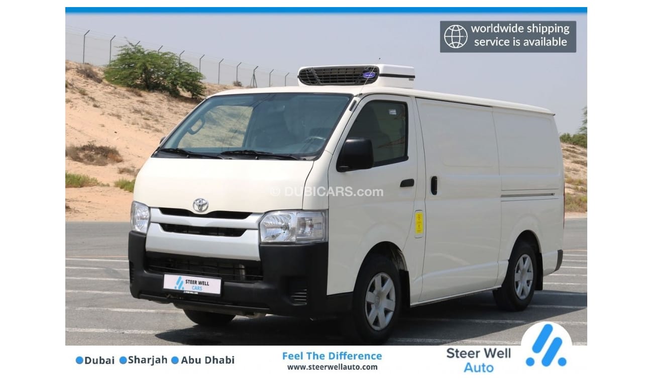 Toyota Hiace 2018 |  STANDARD ROOF CHILLER DELIVERY VAN WITH GCC SPECS AND EXCELLENT CONDITION