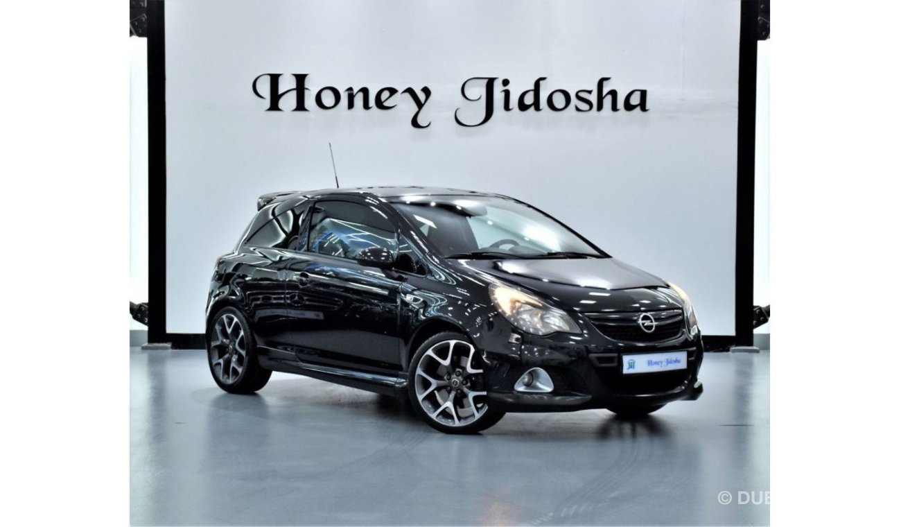 أوبل كورسا EXCELLENT DEAL for our Opel Corsa OPC ( 2014 Model ) in Dark Gray Color GCC Specs