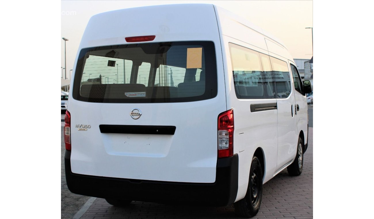 Nissan Urvan HIGH ROOF - GCC - ACCIDENTS FREE - CAR IS PERFECT CONDITION INSIDE OUT