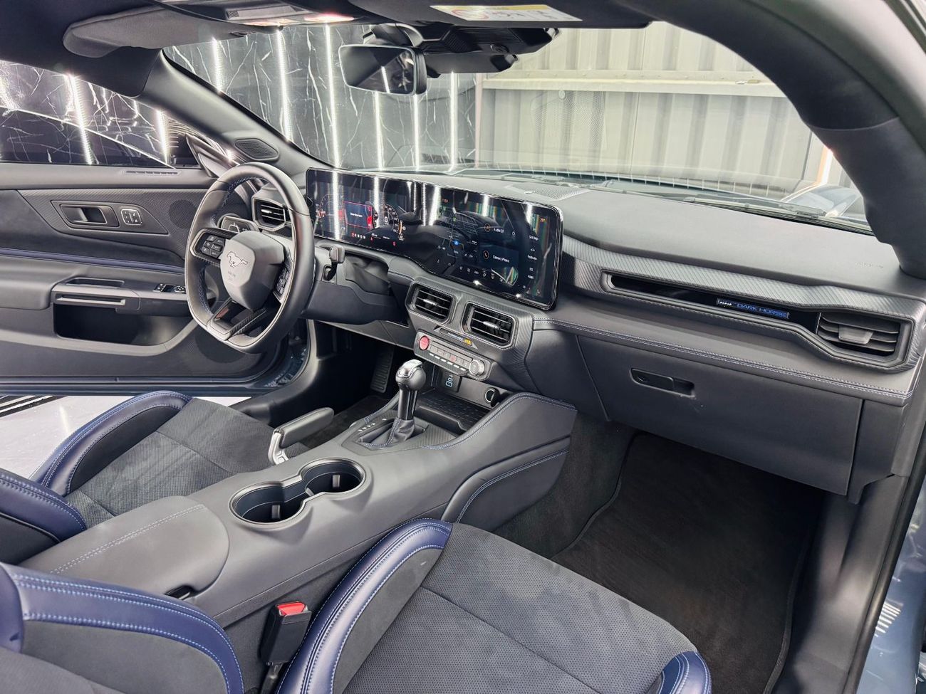 Ford Mustang DARK HORSE 5.0 (500HP) A/T 2024 Ford Mustang, 2029 Ford Warranty + Service Pack, Very Low Kms, GCC