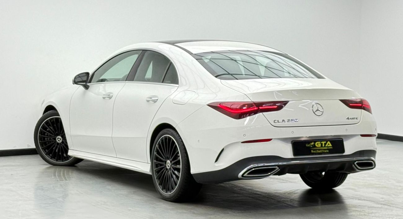 مرسيدس بنز CLA 250 4MATIC 2024 Mercedes-Benz CLA250 AMG, 2029 Mercedes Warranty + Service Pack, Very Low Km, GCC