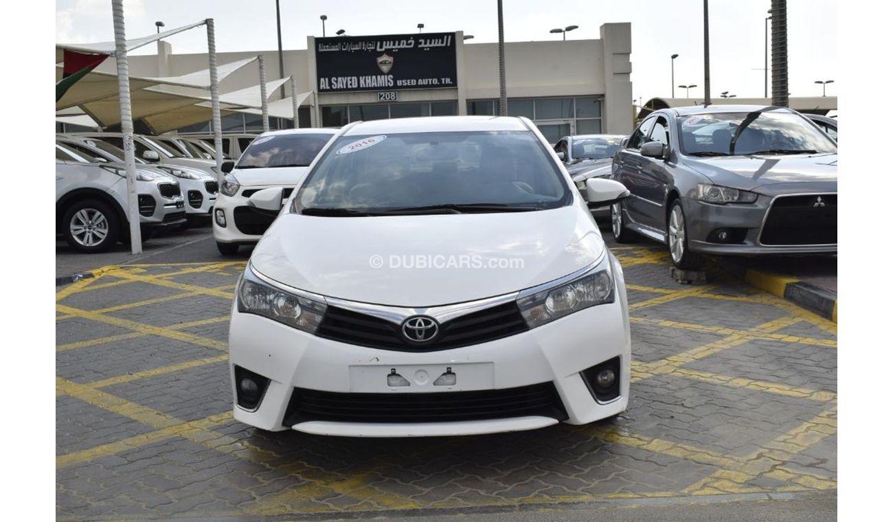 Toyota Corolla 2016 without paint without accidents
