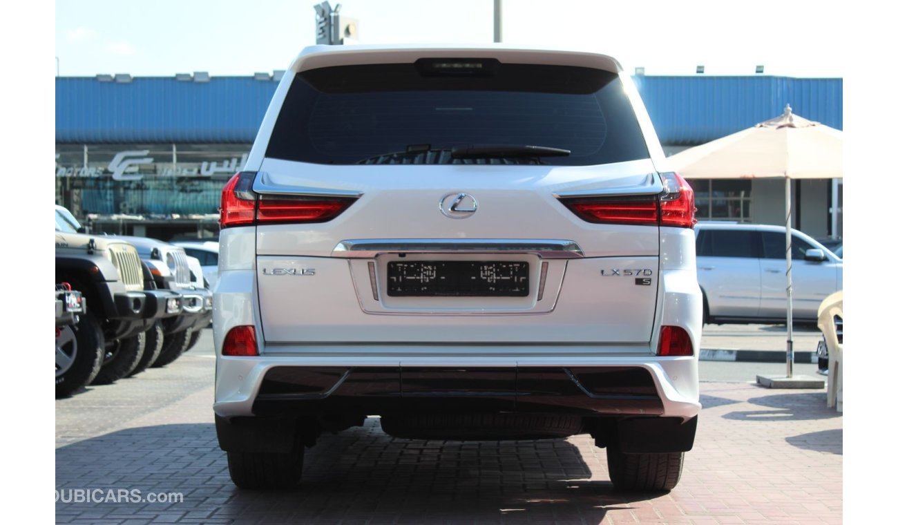 لكزس LX 570 SPORT FULLY LOADED GCC DEALERSHIP WARRANTY 2020