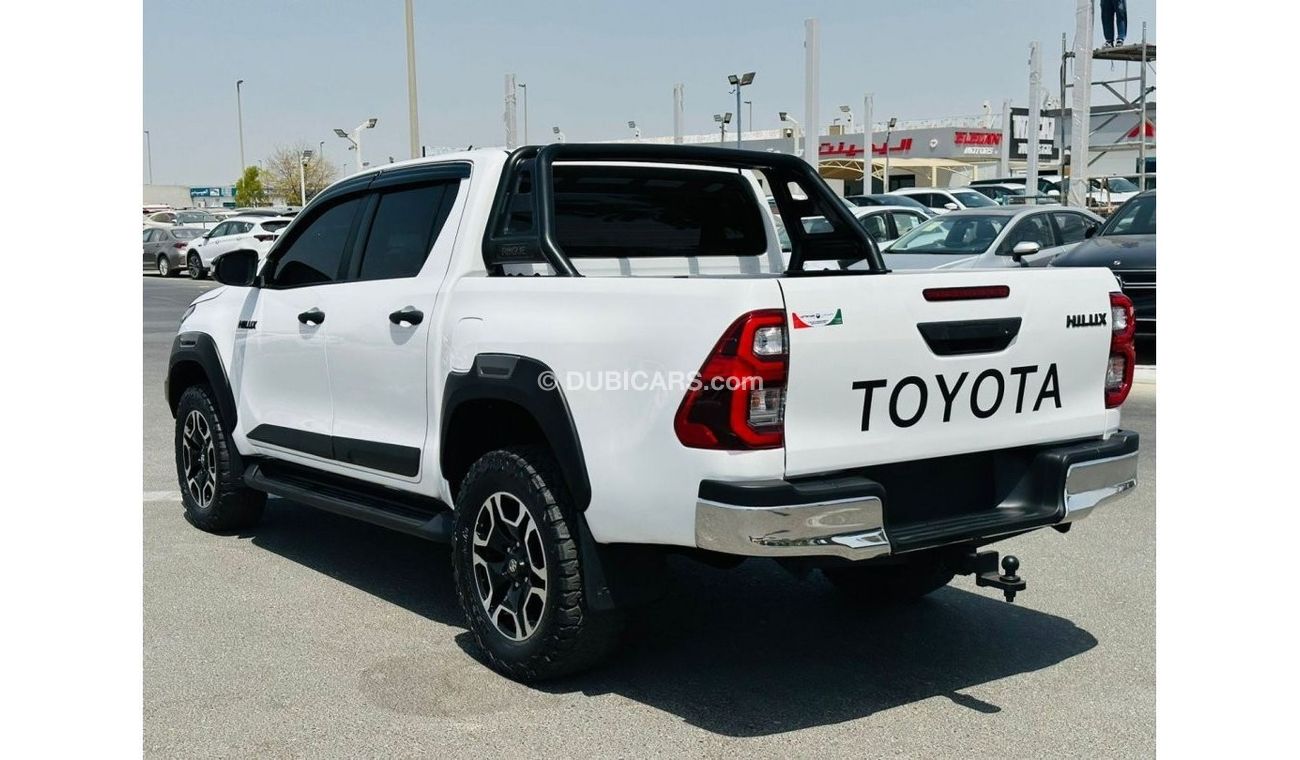 تويوتا هيلوكس 2016 WHITE DIESEL 4x4 *2021 SHAPE* | PUSH START | ELECTRIC SEATS | LEATHER SEATS | ALLOY RIMS | SPOR