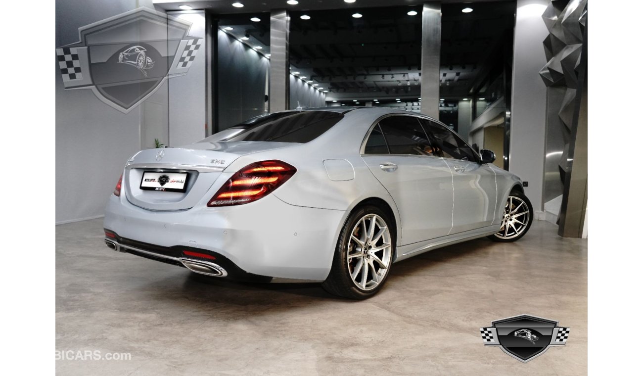 Mercedes-Benz S 560 S560 4 DOORS 2018 UNDER WARRANTY GCC