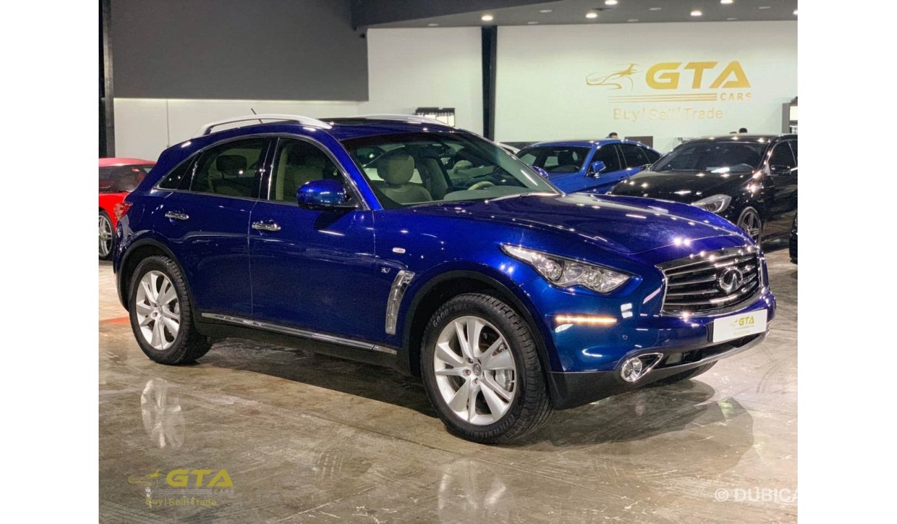 Infiniti QX70 Warranty, Full Service history, GCC, Low Kms