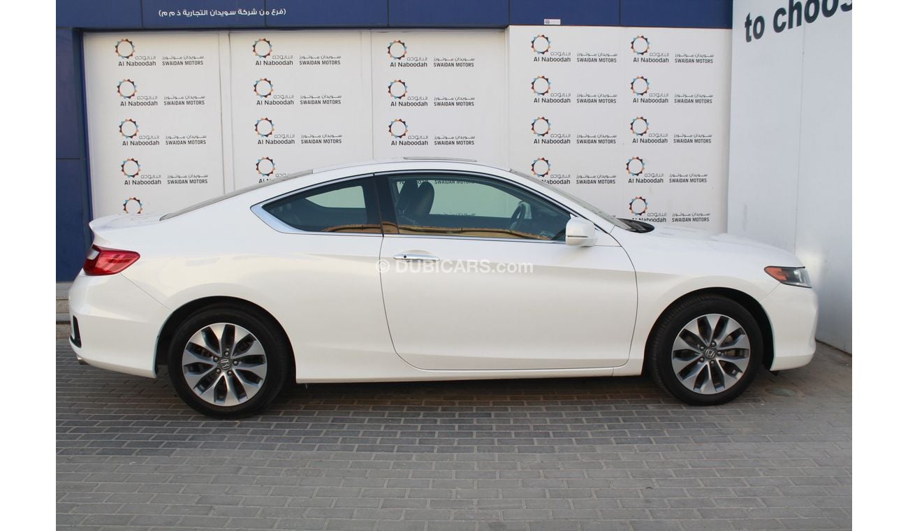 هوندا أكورد كوبيه 2.4L 2014 MODEL UNDER WARRANTY 09/09/2019/UNLIMITED