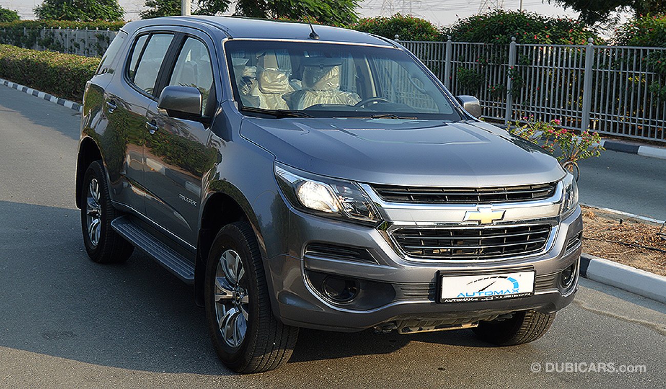 Chevrolet Trailblazer LT V6 4X4, GCC, 0km with Warranty and Service at Al Ghandi Auto