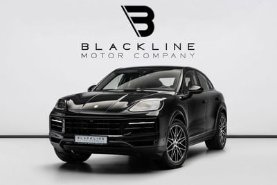Porsche Cayenne STD BUY NOW, PAY 2027 | THE BLACKLINE STANDARD | Porsche Warranty March 2027, GCC, Low KM's