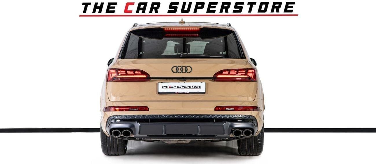 Audi SQ7 2025-Twin Turbo V8-Al Nabooda Warranty-Exclusive Color-Sports Exhaust-22 Inch Rims