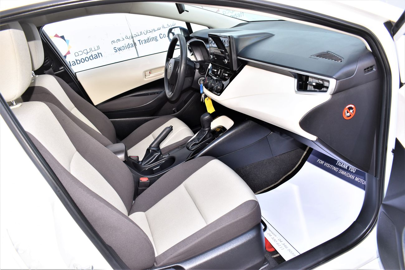 Toyota Corolla AED 1272 PM | 1.6L XLI GCC DEALER WARRANTY