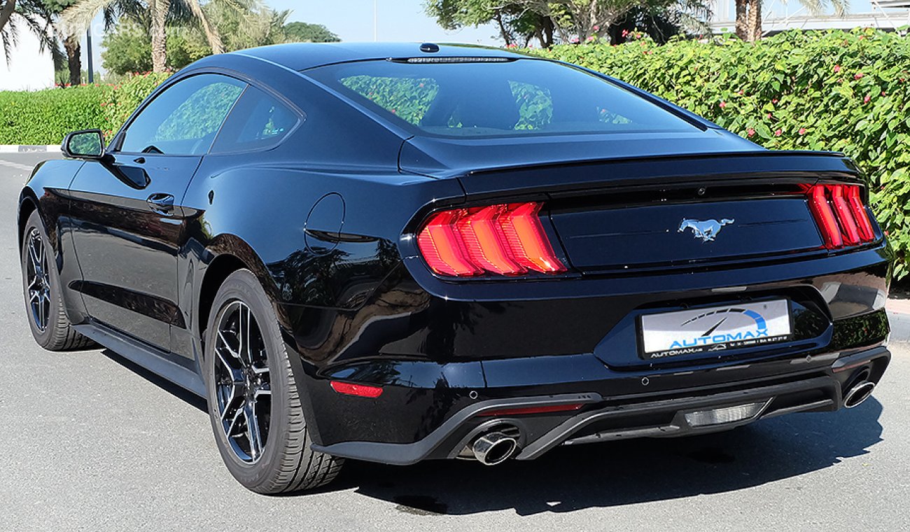 Ford Mustang Ecoboost 2019, GCC, 0km w/ 3 Years or 100K km Warranty and 60K km Service from Al Tayer