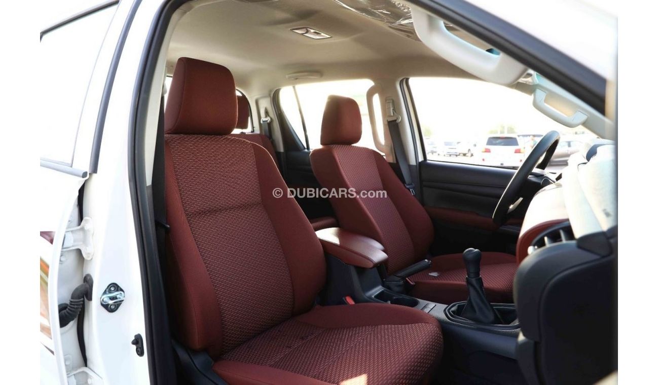 Toyota Hilux 2023 Toyota Hilux 4x4 DC 2.4 D MT - White inside Maroon | Export Only