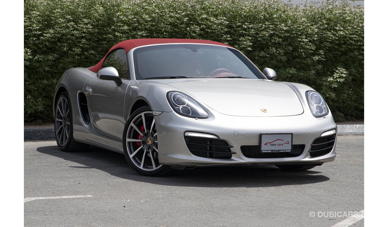 Porsche Boxster S GCC - FULL SERVICE HISTORY - ASSIST AND FACILITY IN DOWN PAYMENT - 5755 AED/MONTHLY