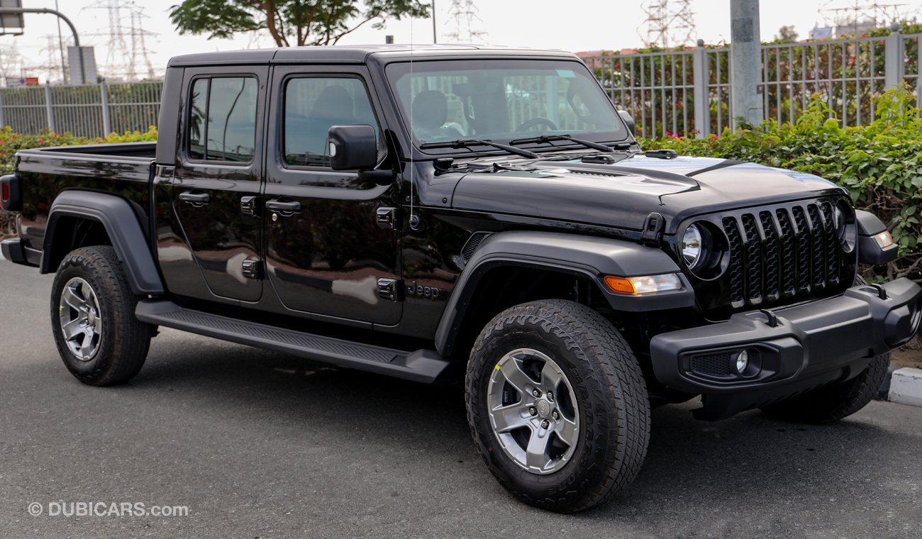 Jeep Gladiator 2020  Sport 4X4, 3.6L V6 GCC, 0km , W/ 3 Yrs or 60K km Warranty @ Trading Enterprises