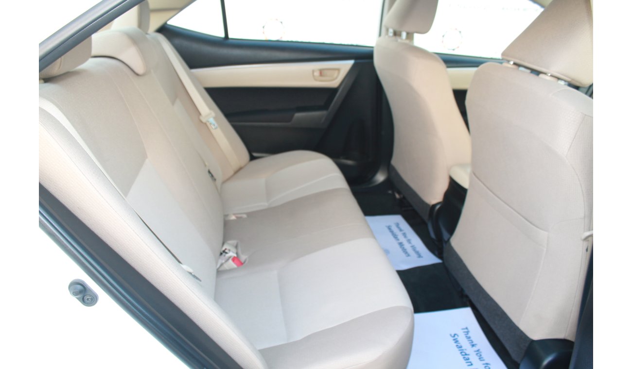 Toyota Corolla 2.0L SE 2015 MODEL WITH WARRANTY