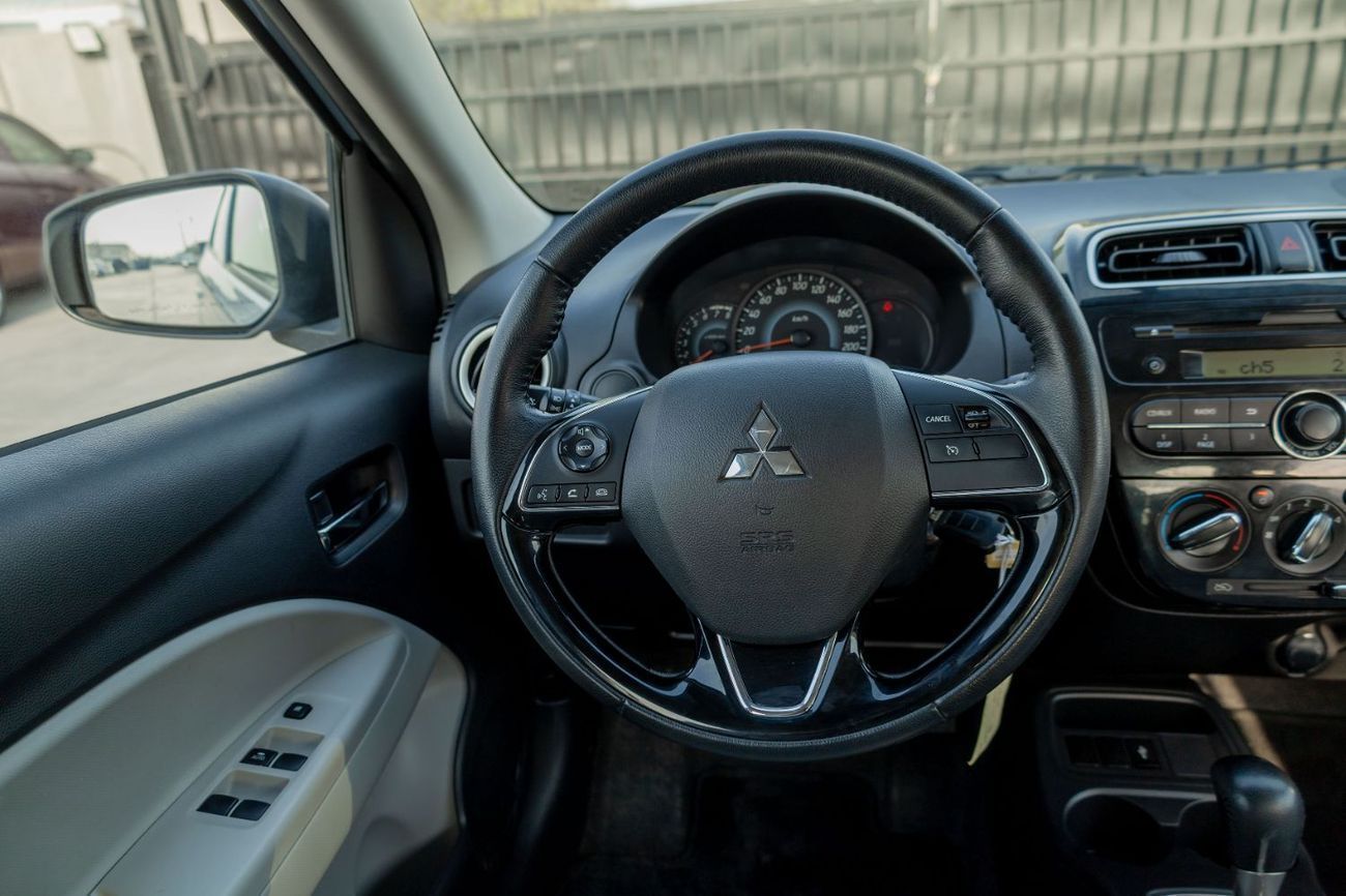 Mitsubishi Attrage GLX 1.2L l GCC | Zero Down Payment | AED 298 Monthly | Unlimited Kms Warranty