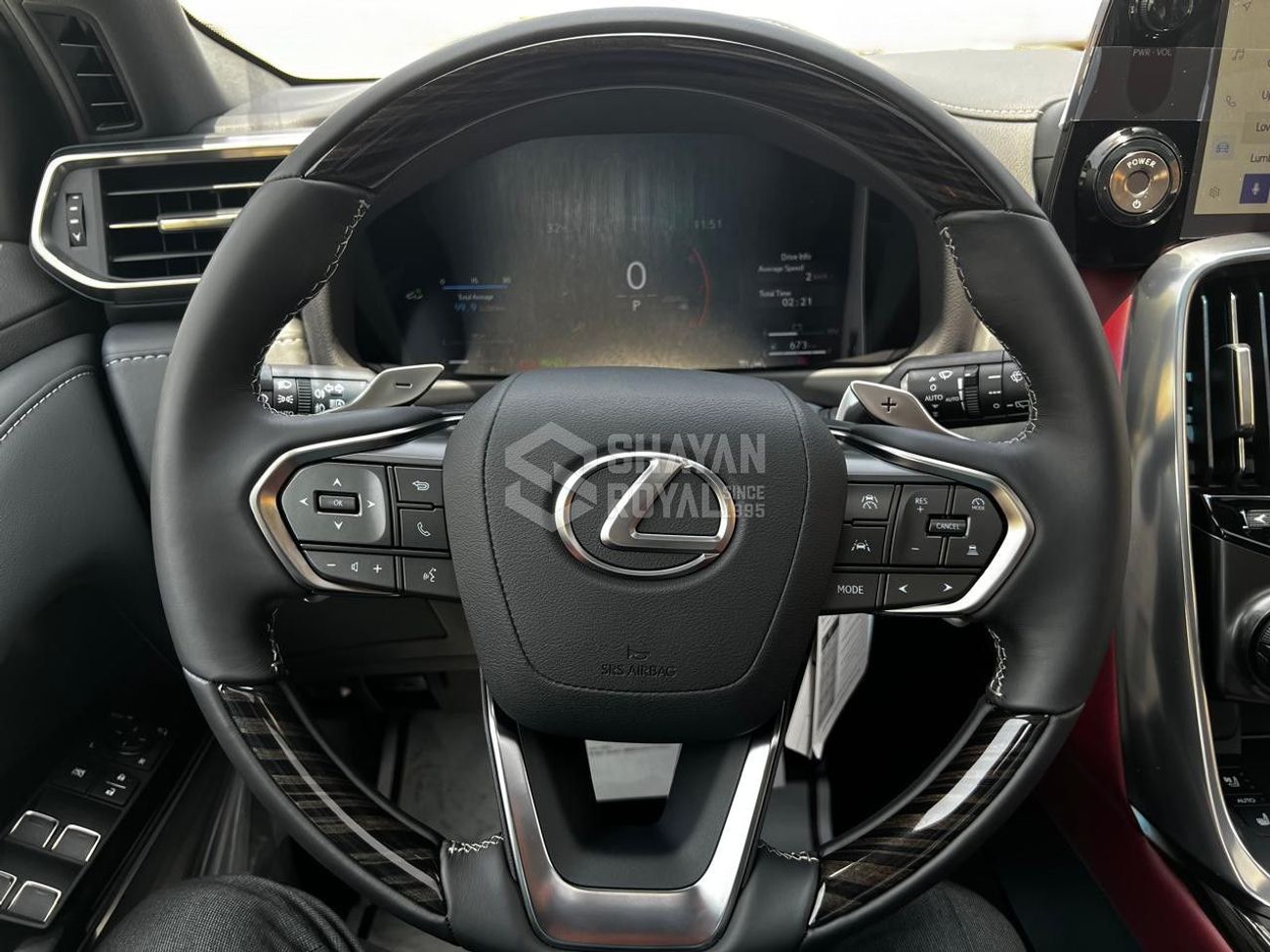 لكزس LX 700h TURBO SPORT 3.5L HYBRID V6 TT 7-SEATS  4WD AT 2025MY