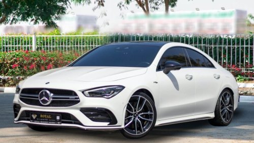 مرسيدس بنز CLA 35 AMG Mercedes Benz CLA35 AMG 2021 GCC Under Warranty and Free Service From Agency