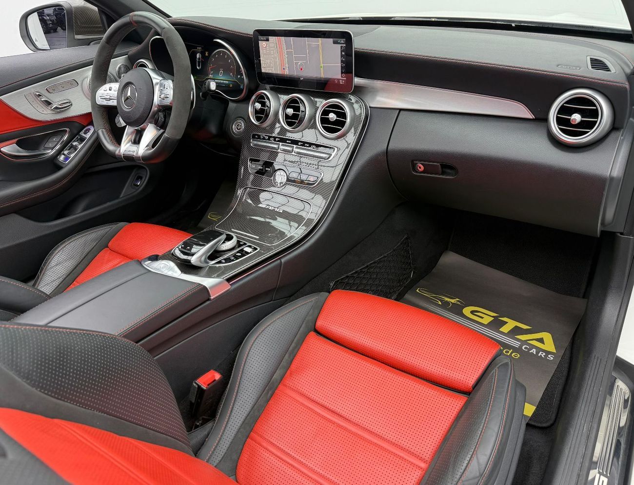 Mercedes-Benz C 63 S 2019 Mercedes Benz C63 S AMG Cabriolet, Warranty, Excellent Condition, GCC