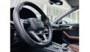Audi A4 40 TFSI Design S-Line Sports Package GCC .. FSH .. S line .. Perfect Condition .. Top Range ..