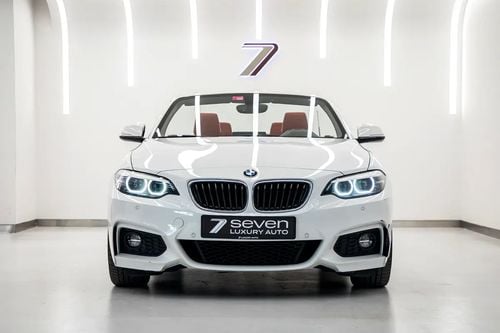 بي أم دبليو 220 220i Sportline Convertible | GCC | Full Service History | Excellent Condition
