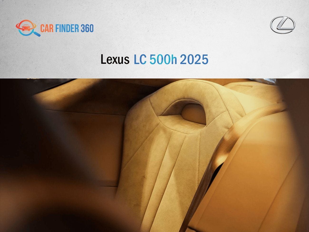 لكزس LC500h Lexus LC 500h 2025 (Export only )