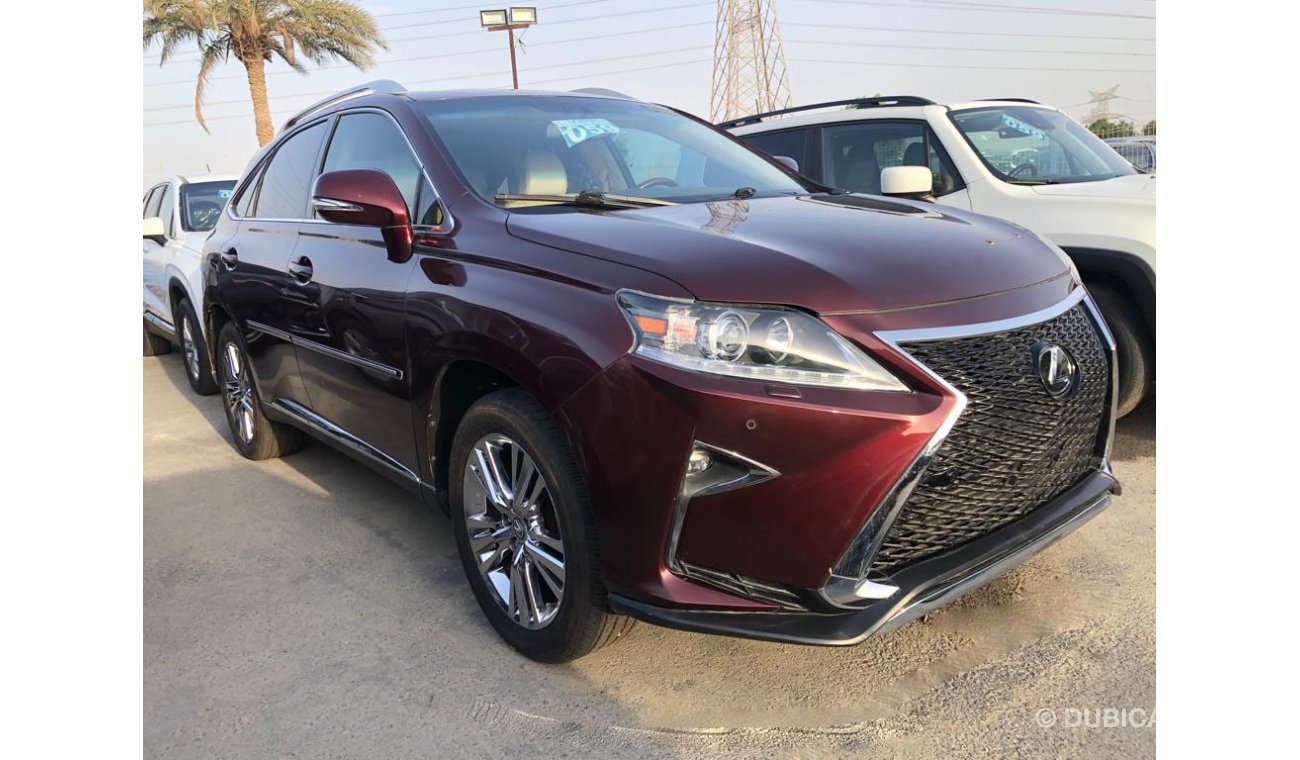 لكزس RX 350 3.5L PETROL / 1 POWER SEAT / LEATHER SEATS / DVD (LOT # 1734)