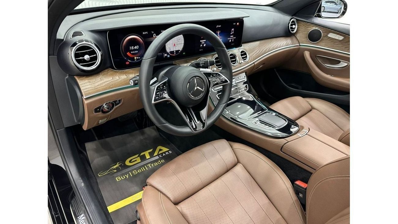 Mercedes-Benz E200 2023 Mercedes E 200, June 2025 EMC Warranty, Full Agency Service History, GCC