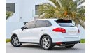 Porsche Cayenne S 4.8L V8 | 1,743 P.M | 0% Downpayment | Full Option | Immaculate Condition