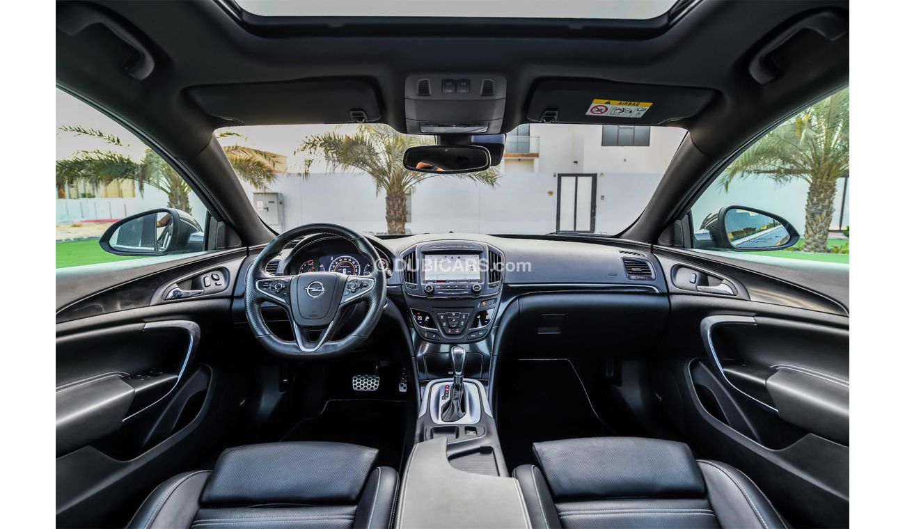 Opel Insignia OPC 2.8L V6 AWD - 2015 - 2 Years Warranty! - AED 1,547 PER MONTH - 0% DOWNPAYMENT