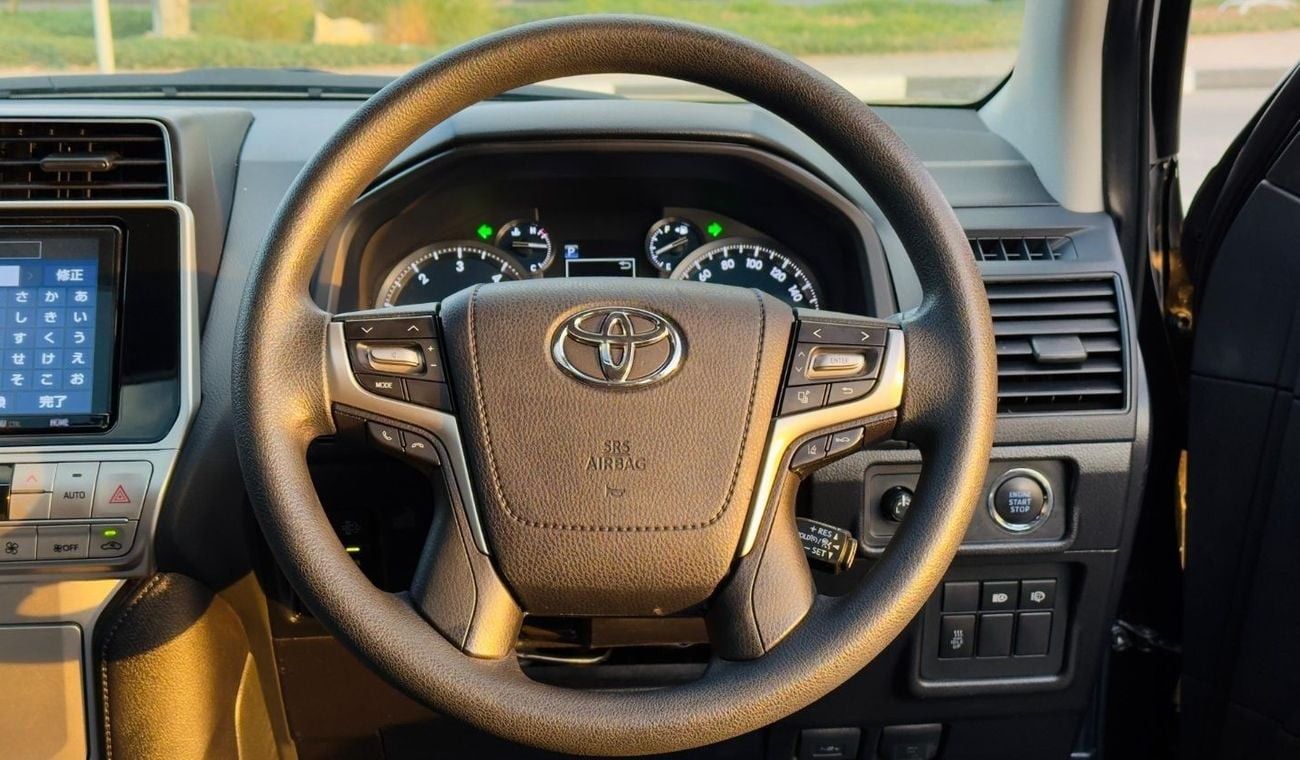 تويوتا برادو [QISJ IN DUBAI] | RHD | SUNROOF | 2019 | 2.8L DIESEL ENGINE | Leather Electric Seats 7