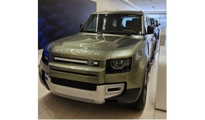 Land Rover Defender ديفندر p400 الفئة :  110 HSE عدد الاسطوانات : 6 عدد المقاعد : 7 مقاعد مقاعد مبردة دواسة + رفرف عجلة