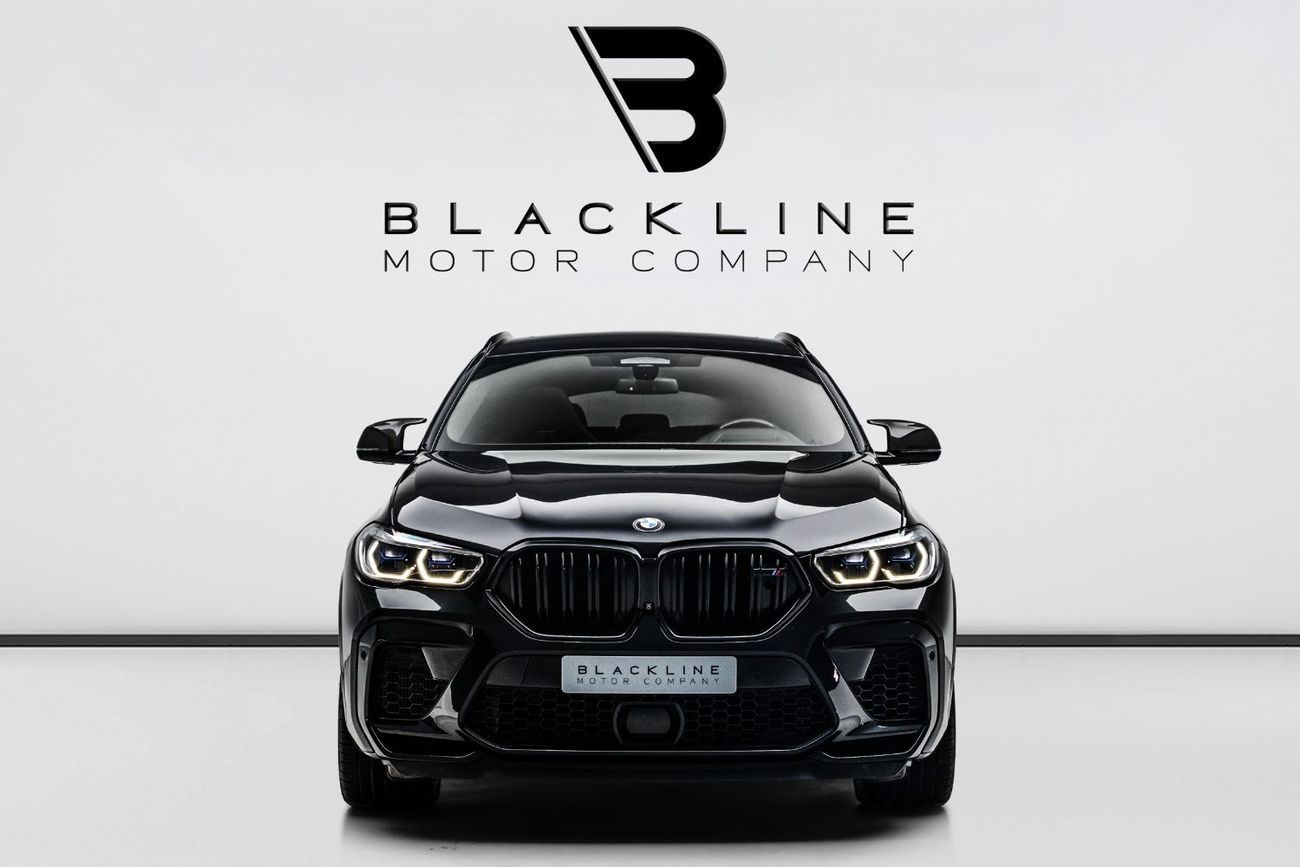 BMW X6M Competition 4.4L 2020 BMW X6M Competition, 1 Year Blackline Warranty, GCC