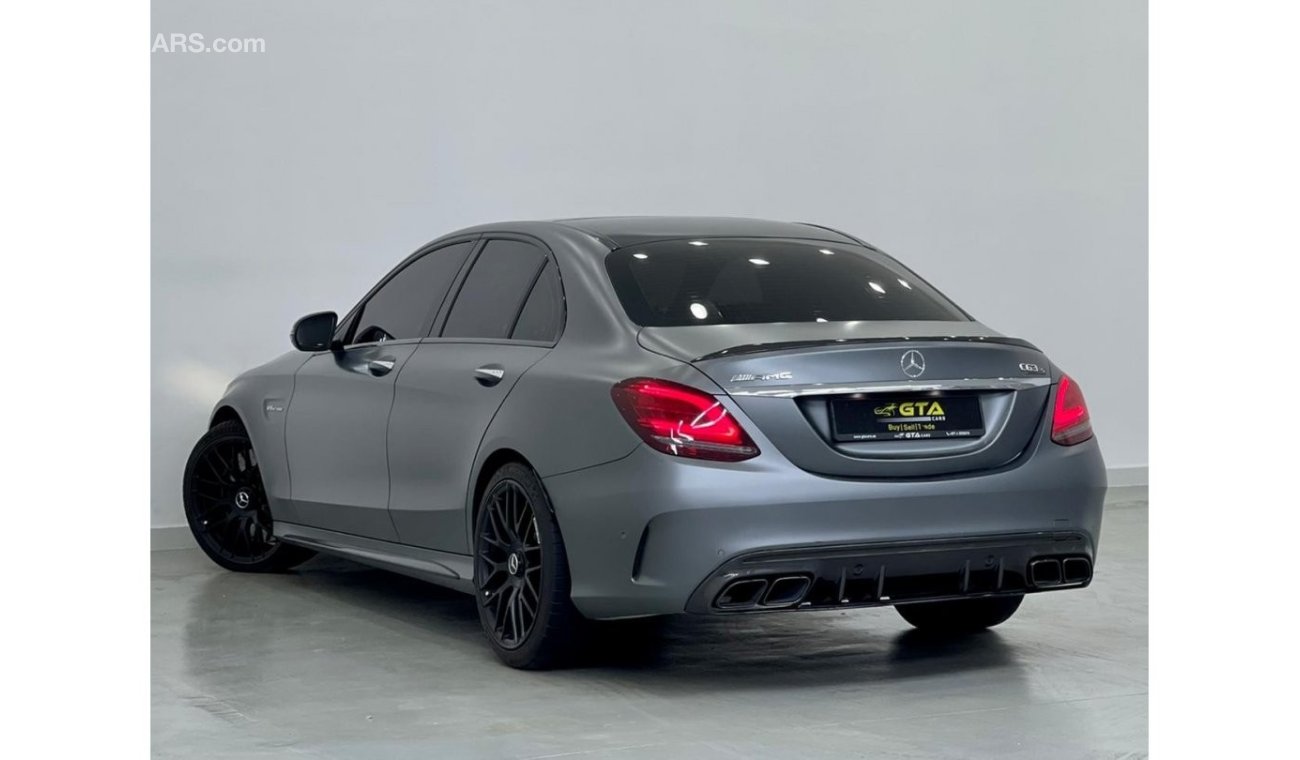 مرسيدس بنز C 63 AMG 2019 Mercedes-Benz C63S AMG, Full Service History, Warranty 2022, Low Kms, GCC