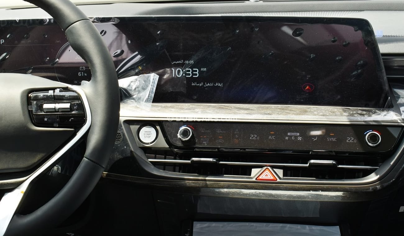 كيا K8 KIA K8 - V6 3.5L PETROL - FULL OPTION - 2023 - BLACK