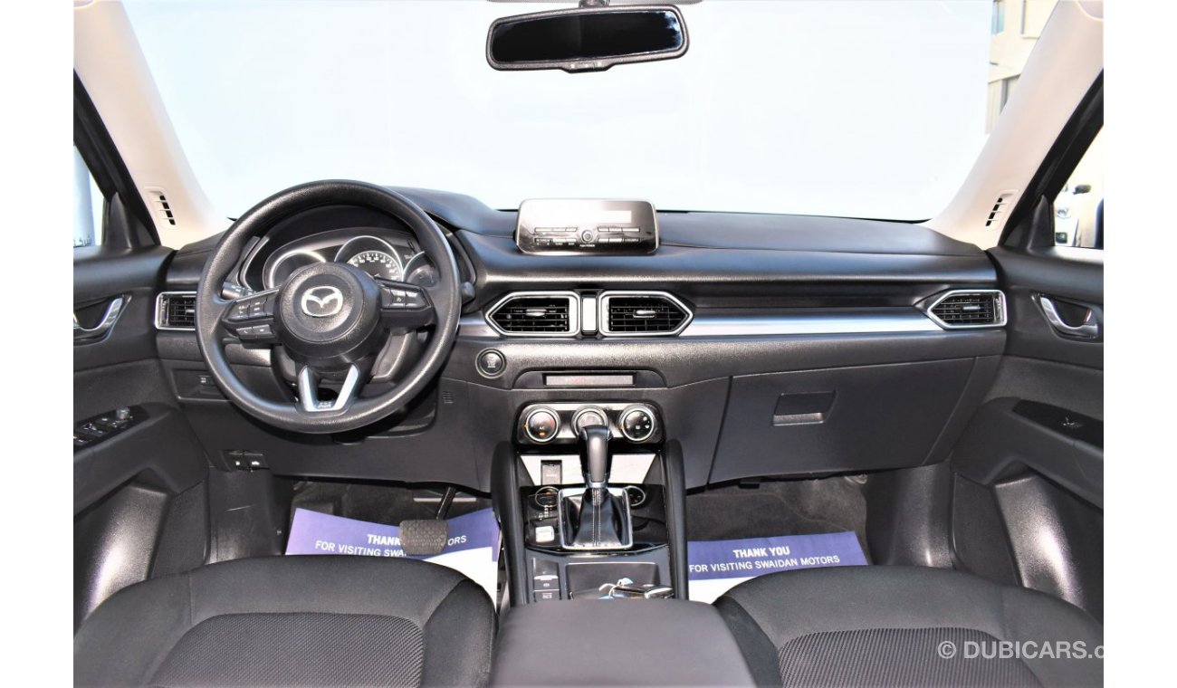 Mazda CX-5 AED 1762 PM | 0% DP | 2.5L GS 2WD GCC WARRANTY