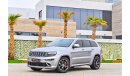 جيب جراند شيروكي SRT 6.4L  | 1,939 P.M | 0% Downpayment | Full Option | Immaculate Condition