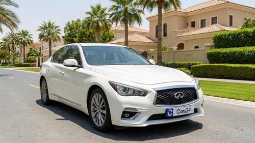 Infiniti Q50 LUXE 2024 | AED 1234/Month | 0 DP | 30 Day Return | Warranty | Service History