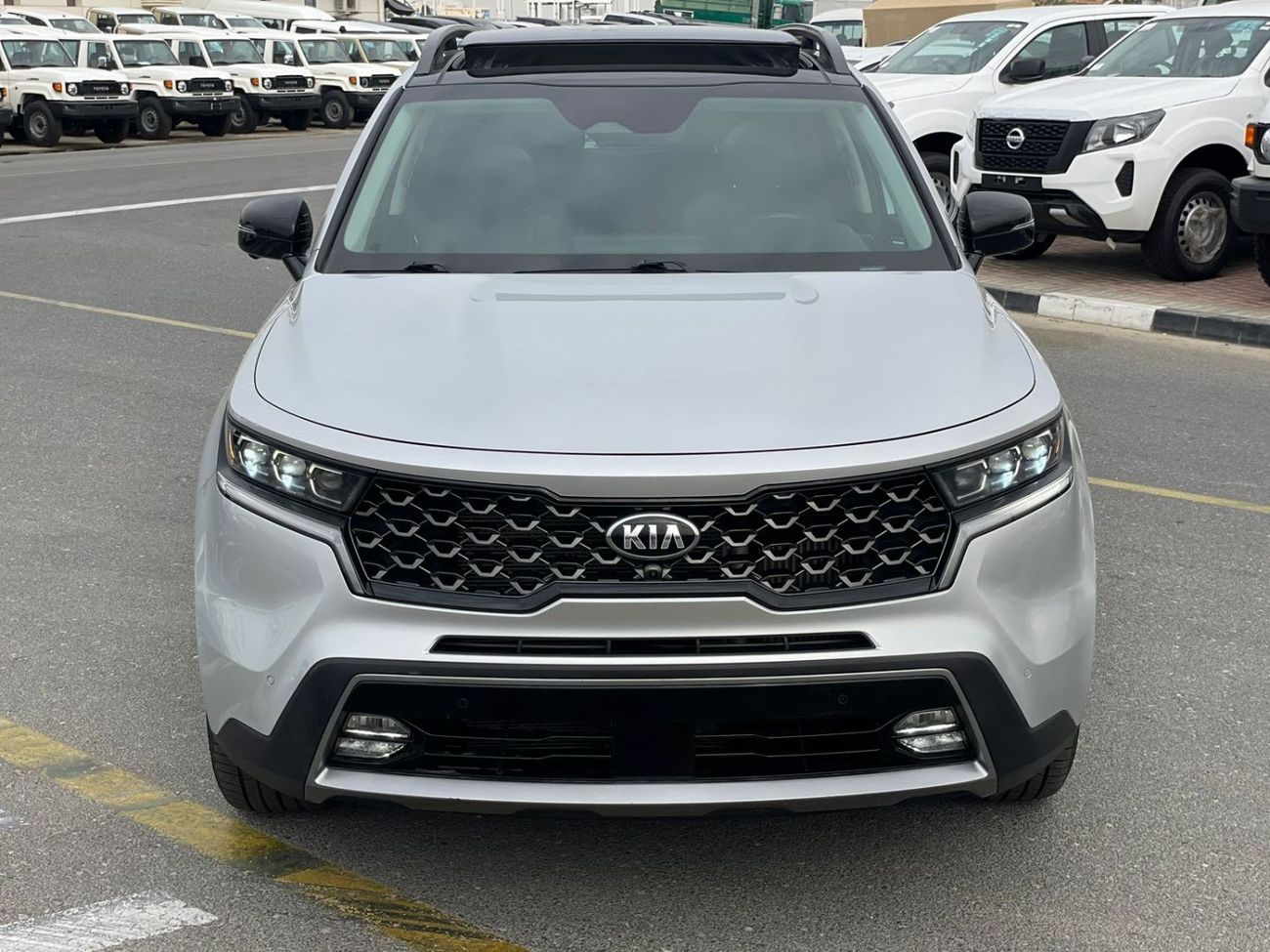 Kia Sorento *Offer*2021 Kia Sorento X-Line Prestige Full Option Panoramic -360* 5 CAM-V4 -4x4 -7 Seater UAE PASS