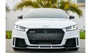 Audi TTRS Quattro - Warranty and Service Contract - GCC - AED 4,581 Per Month - 0% Downpayment