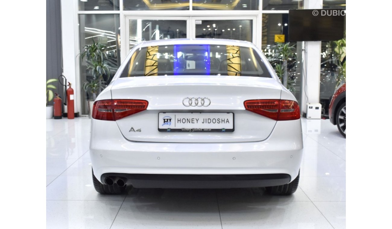 Audi A4 EXCELLENT DEAL for our Audi A4 ( 2014 Model ) in White Color GCC Specs