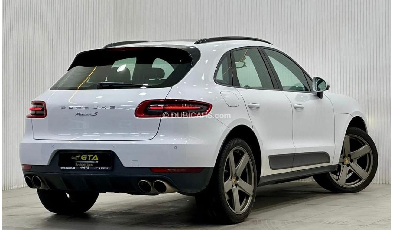Porsche Macan 2017 Porsche Macan S, Warranty, Full Service History, Full Options, Low Kms, GCC